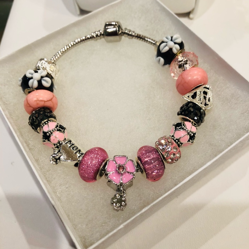 Mothers Valentine’s Gift Custom made Bracelet